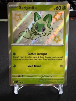 Sprigatito - SV: Scarlet & Violet Promo Cards 076 Holo NM - Image 1
