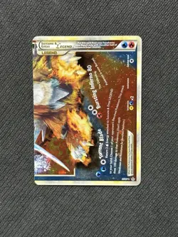 Suicune & Entei Legend (Bottom) 95/95 Unleashed Holo Pokemon Card - Image 1