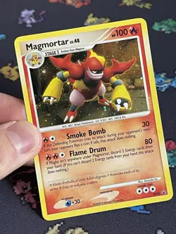 Pokemon Cards Magmortar DP20 Diamond & Pearl Black Star Promo - (NM) - Image 2
