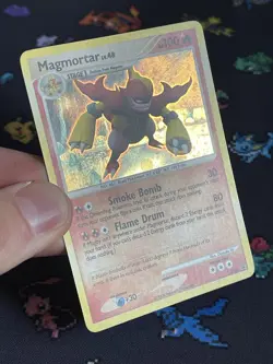 Pokemon Cards Magmortar DP20 Diamond & Pearl Black Star Promo - (NM) - Image 4