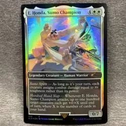 MTG E. Honda, Sumo Champion Secret Lair SLD #428 Foil NM Magic Card - Image 1