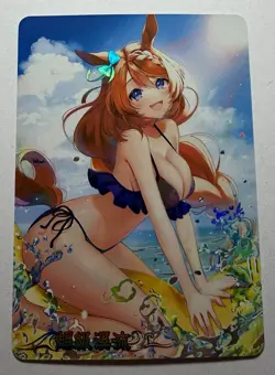SEXY HEROINE WAIFU Super Creek UMAMUSUME ACG PREMIUM HOLO CARD NM - Image 1