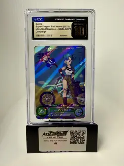 Super Dragon Ball Heroes card Bulma UGM4-GCP1 Japanese CGC Pristine - Image 1