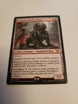 Komainu Battle Armor Commander Kamigawa: Neon Dynasty - Image 1