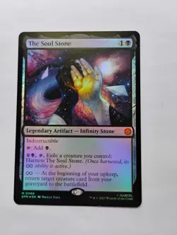 Magic: The Gathering The Soul Stone Foil Marvel's Spider-Man Eng #0066 - Image 1