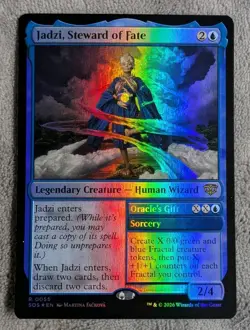 Jadzi, Steward of Fate Foil Rare #55 MTG Secrets of Strixhaven - Image 1