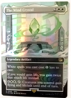 The Wind Crystal (Borderless) - FINAL FANTASY (FIN) FOIL - EN - R 0330 - Image 1