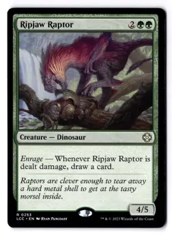 Ripjaw Raptor NM* The Lost Caverns of Ixalan Commander 0253 mtg -UnltdCards - Image 1
