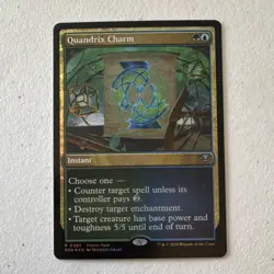 Magic: The Gathering Quandrix Charm 0365 Secrets of Strixhaven Foil Promo Pack - Image 1