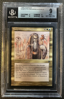 Rasputin Dreamweaver - Legends - BGS 9+ QUAD ( 9.5 / 9 / 9 / 9 ) - Image 1