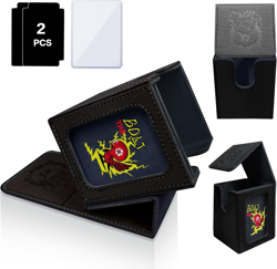 MTG Deck Box BTB for Commander Display, Fits 100 Double Sleeved Cards, 2 Divider - Image 1