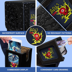 MTG Deck Box BTB for Commander Display, Fits 100 Double Sleeved Cards, 2 Divider - Image 4