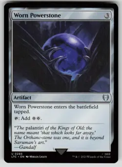 Worn Powerstone Commander: The Lord of the Rings 293 MTG NM - Image 1