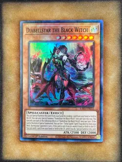 Yugioh Diabellstar the Black Witch RA03-EN032 Super Rare 1st Ed NM - Image 1