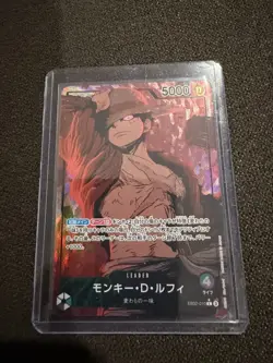 One Piece Monkey D. Luffy EB02-010 Japanese Leader Alternate Art NM - Image 1
