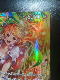 Nami (Alt Art) OP11-054 SR A Fist of Divine Speed - ONE PIECE TCG JPN US Seller - Image 2