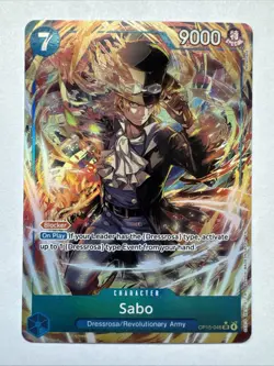 Sabo (Alternate Art) OP15-046 Adventure on Kami's Island Foil One Piece ENGLISH - Image 1