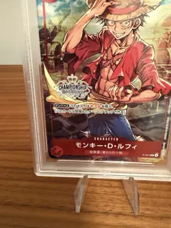 2022 One Piece Championship Top Prize Monkey D. Luffy PSA 10 - Image 4