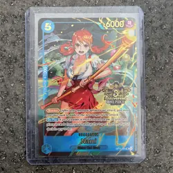 Nami OP11-054 SEC ONE PIECE Card Game 3rd ANNIVERSARY JPNSET 2025 English TCG NM - Image 2