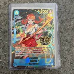 Nami OP11-054 SEC ONE PIECE Card Game 3rd ANNIVERSARY JPNSET 2025 English TCG NM - Image 3