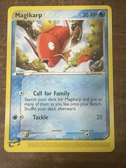 Pokemon TCG Magikarp EX Dragon Common Card 60/97 - Image 1