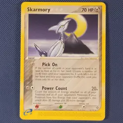 Skarmory 21/97 - EX Dragon - Rare Non Holo Pokemon Card - NM - Image 1