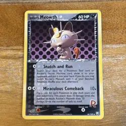 Rocket's Meowth | 46/109 | EX Team Rocket Returns | Non Holo | Pokemon Card - Image 1