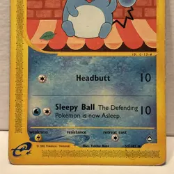 Marill - Aquapolis 53/147 2002 - E Reader - Pokemon TCG Card - WOTC - MP - Image 3