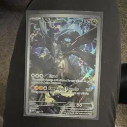Pokemon N's Zekrom Promo Holo Card 031 Mega Evolution Set 130 HP Dragon - Image 1