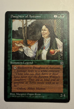 MTG Homelands Daughter of Autumn LP Rare - Image 1