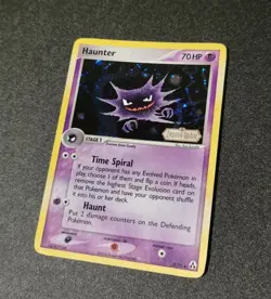 Pokemon TCG Haunter EX Legend Maker 35/92 Reverse Holo Stamped Card RARE - Image 2
