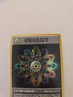 Vintage 1999 Team Rocket Dark Rainbow Energy Rare Holographic Pokemon Card NO # - Image 3