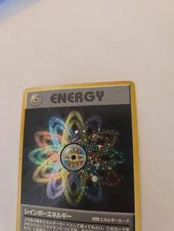 Vintage 1999 Team Rocket Dark Rainbow Energy Rare Holographic Pokemon Card NO # - Image 4