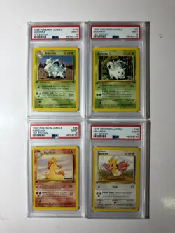 Pokemon Jungle 1st Edition PSA 9 Graded Lot of 12 Cards (Read Description) - Image 3