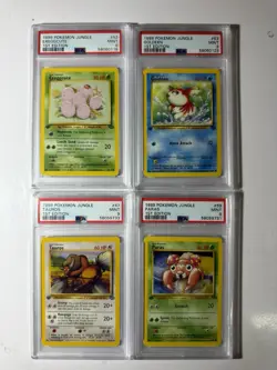 Pokemon Jungle 1st Edition PSA 9 Graded Lot of 12 Cards (Read Description) - Image 5