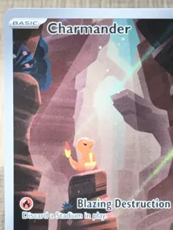 Pokemon TCG Charmander 168/165 SV Scarlet & Violet 151 Card NM Condition - Image 2