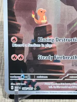 Pokemon TCG Charmander 168/165 SV Scarlet & Violet 151 Card NM Condition - Image 5