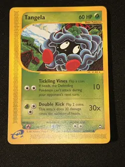Tangela 112/147 Aquapolis Pokemon Card Excellent! Vintage WOTC Era - Image 4