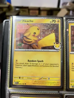 Pokemon TCG Pokemon Day Stamped Pikachu , Swirled 6 cards total!! - Image 3