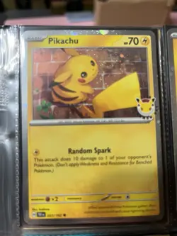 Pokemon TCG Pokemon Day Stamped Pikachu , Swirled 6 cards total!! - Image 4