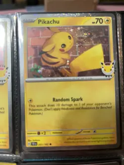 Pokemon TCG Pokemon Day Stamped Pikachu , Swirled 6 cards total!! - Image 5