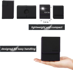 MTG Deck Box with Slot for Commander Display, Patented Design, Fits 100+ Double - Image 4