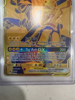 Pikachu & Zekrom GX SM248 SM Promo Holo Basic TAG TEAM GX HP240 Pokemon Card - Image 3