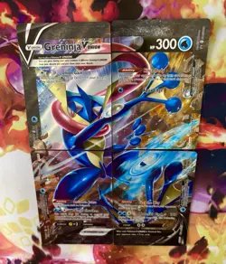 Greninja V-UNION [Set of 4] SWSH: Sword & Shield Promo Cards Holo Near Mint NM - Image 4