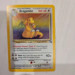 1995 LIMITED **RARE** DRAGONITE Pokemon Card - Image 1