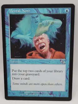 Mental Note Torment LP MTG Blue Instant Draw Mill Card Commander Pauper - Image 1