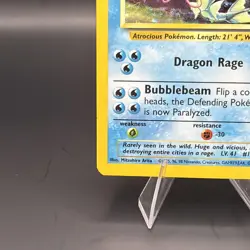 Gyarados 6/102 Base Set Holo Rare Pokemon Card WOTC 1999 LP - Image 5