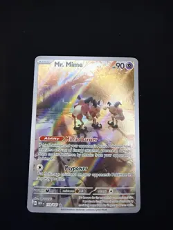 Mr. Mime 179/165 Scarlet & Violet 151 Set Pokemon Card (NM) 179/165 - Image 1