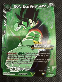 Dragon Ball Super Card Game Championship 2018 Lot Of 5 Foil Promo PR No Doubles - Image 5