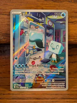 Pokemon TCG Eiscue Scarlet & Violet Paldea Evolved Holo Card 205/193 - Image 1